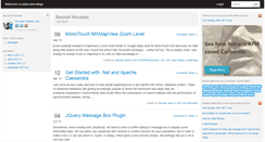 Desktop Screenshot of blog.sumon.net